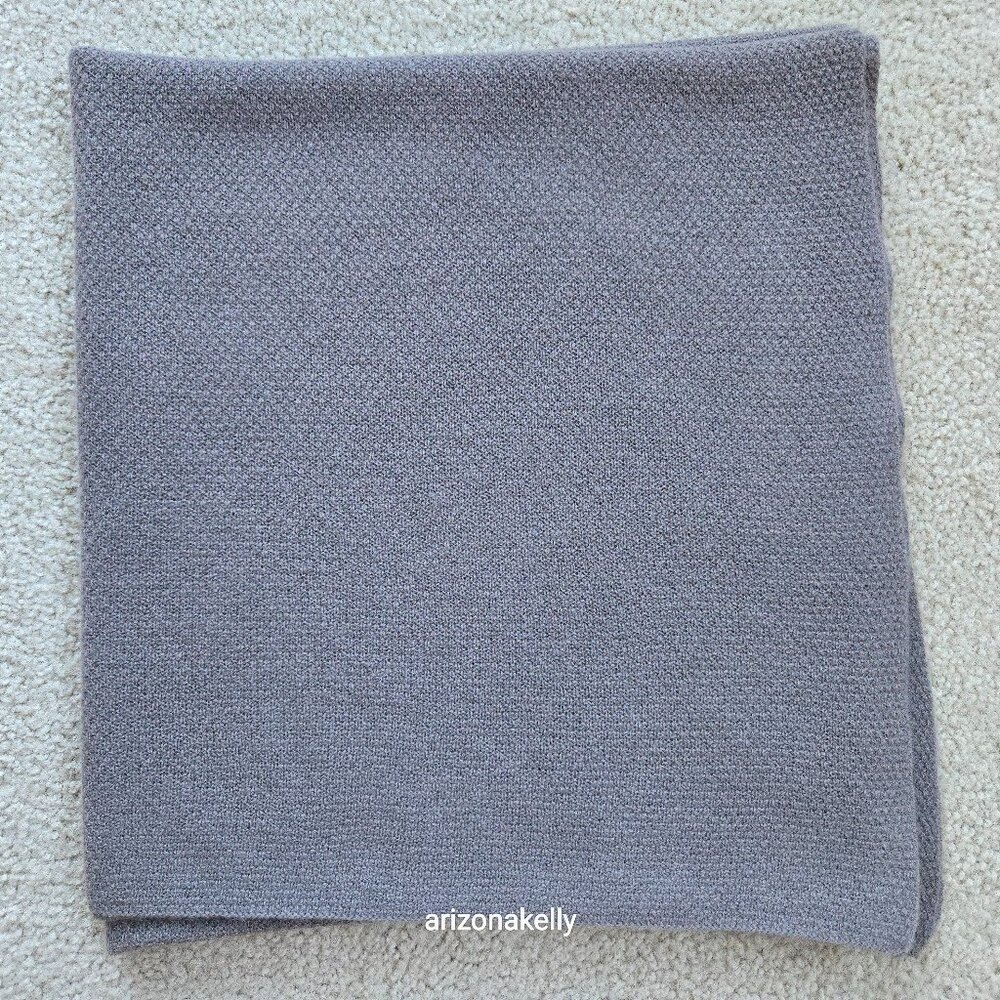 Cashmere Basketweave Textured Knit Scarf Tan Taupe Brown Doliearo Dolieato Love